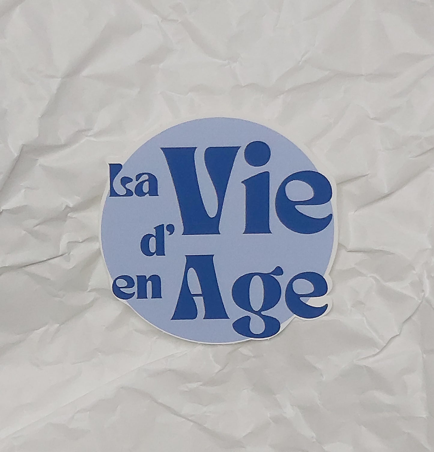 Sticker "La Vie d'Âge en Âge"