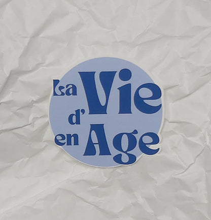 Sticker "La Vie d'Âge en Âge"